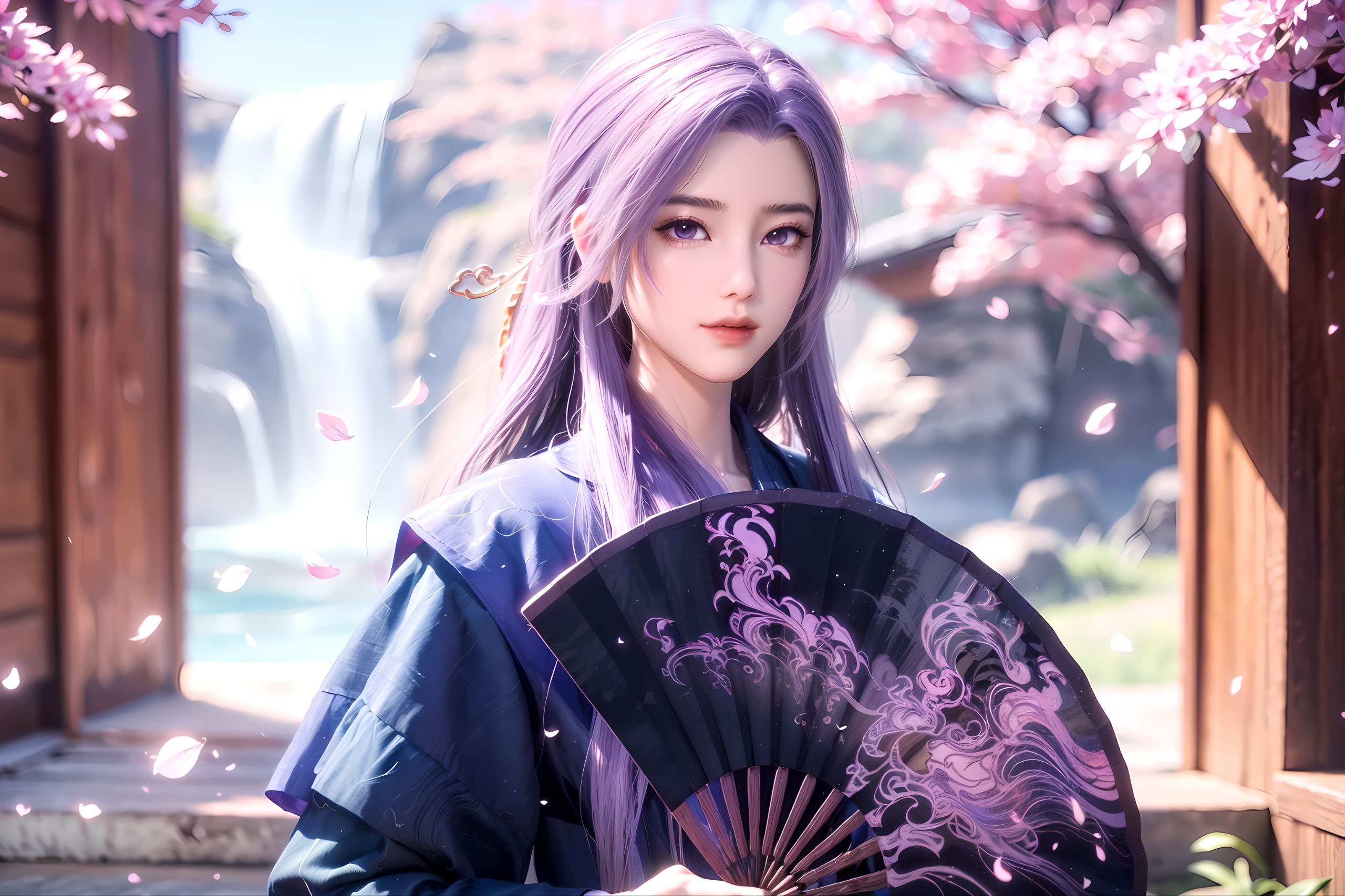 然而